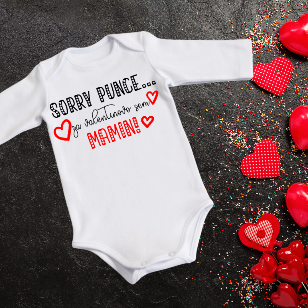 Bodi za valentinovo | sorry punce